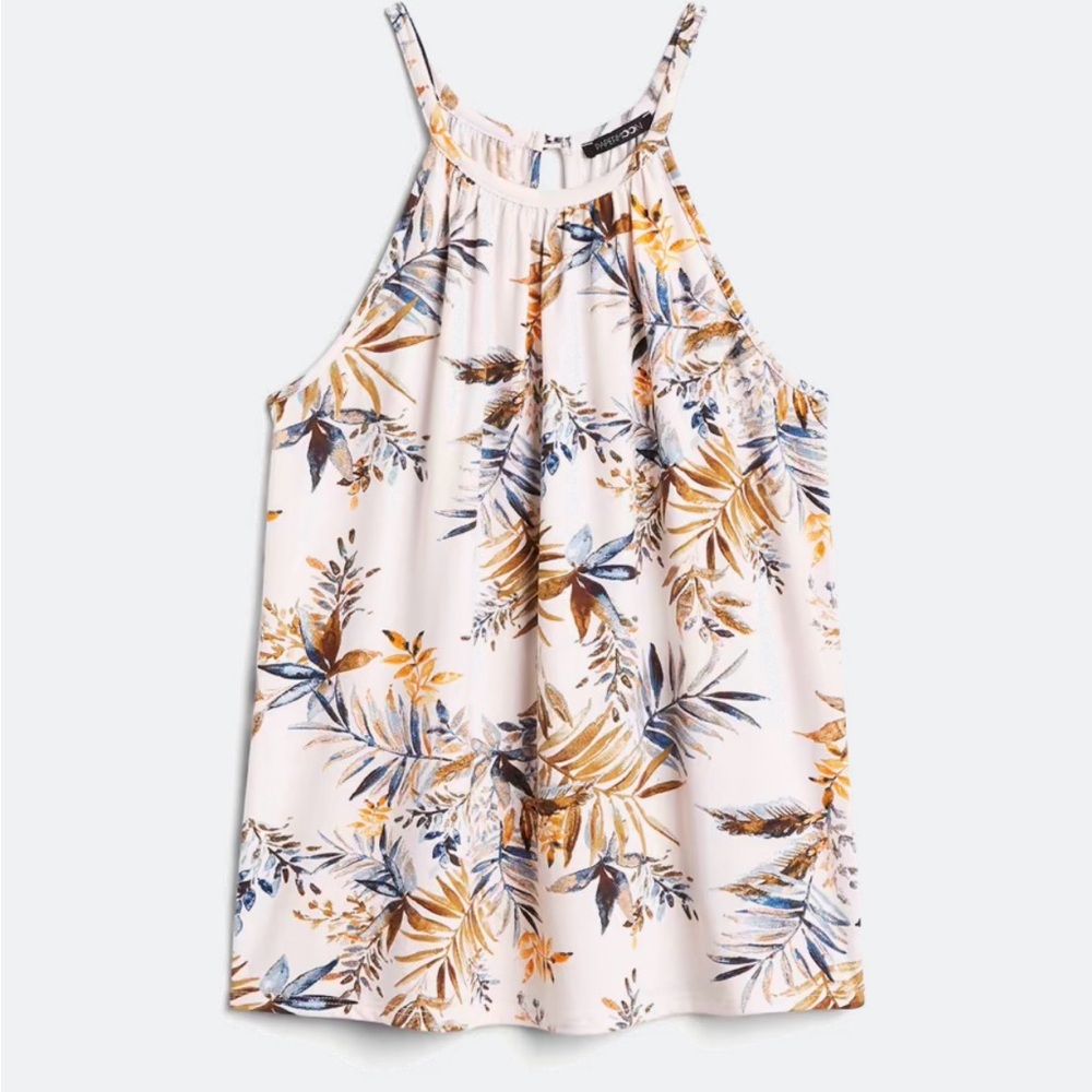 PAPERMOON Samala halter knit top from Stitch Fix, size medium